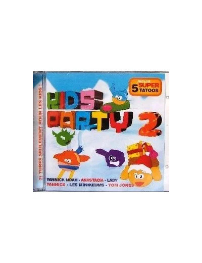 Cd Kids party Vol. 2 - pour les 6 - 12 Ans