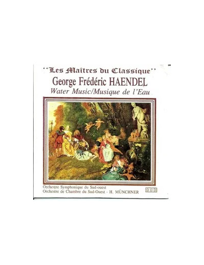 Cd Georg Friedrich Händel - Water Music/ Musique de l'Eau