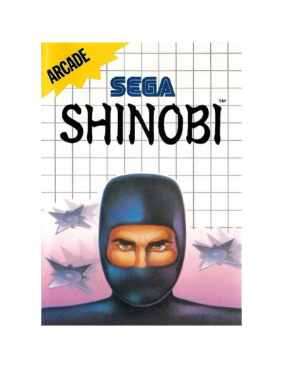 Jeu Sega Master System Shinobi