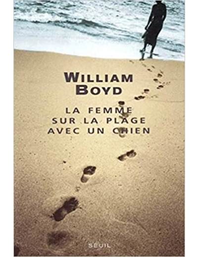 Livre La Femme sur la plage avec un chien