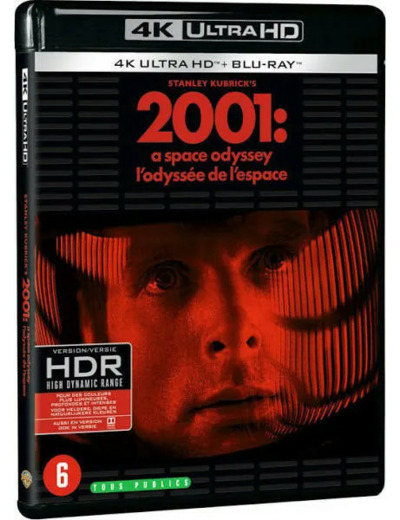 Blu-ray 4k Ultra Hd 2001 L'odyssée de L'espace