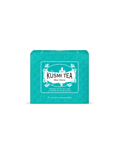 Mélanges Bien-être Blue Detox - Etui 20 sachets mousseline - 40gr