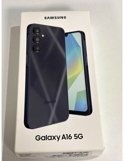 Smartphone Samsung Galaxy A16 5G 128 Go Bleu - noir