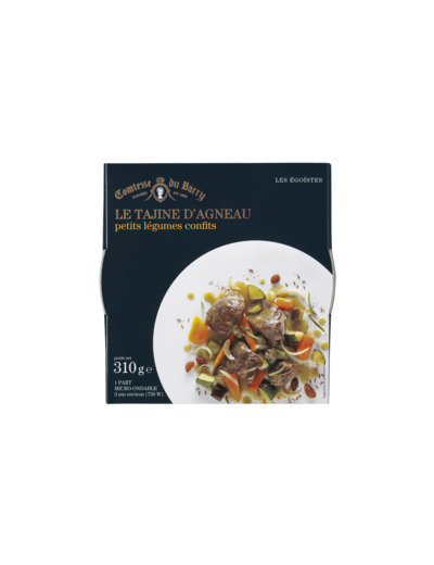 Tajine D'Agneau Et Légumes Confits 310G