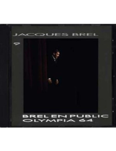 Cd Brel en Public a l'olympia 1964