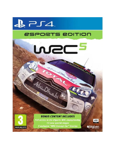 Jeu Ps4 Wrc 5