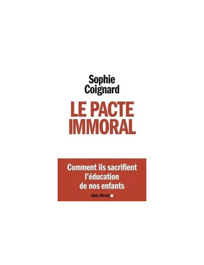 Livre Le pacte immoral