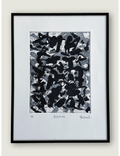 G241112 - Aquatinte au sucre - 30x40 cm