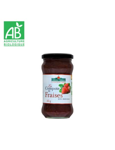 Compote fraise 315g