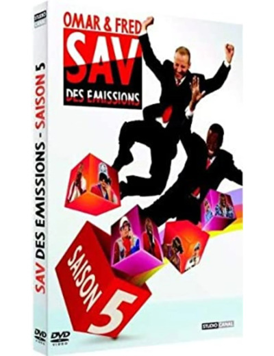 Dvd Omar et fred, le sav des émissions : saison 5