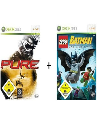 Jeu Xbox 360 Bipack Lego Batman Pure