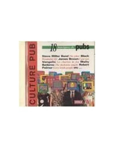 Cd Various - Culture Pub - 18 Musiques De Pubs (1993)