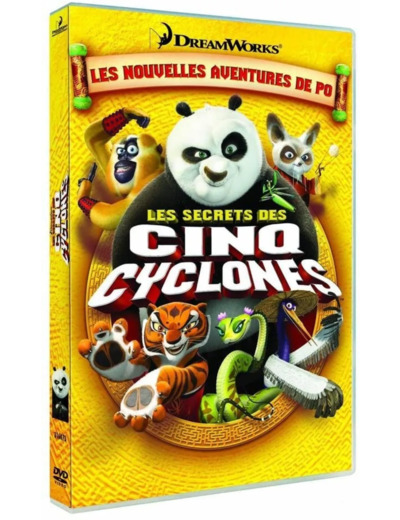 Dvd Kung fu panda - les secrets des 5 cyclones