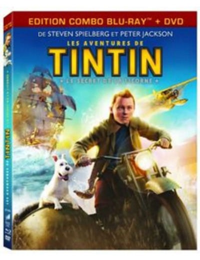 Blu-Ray Les Aventures de Tintin : Le secret de la Licorne - Combo Blu - ray + DVD