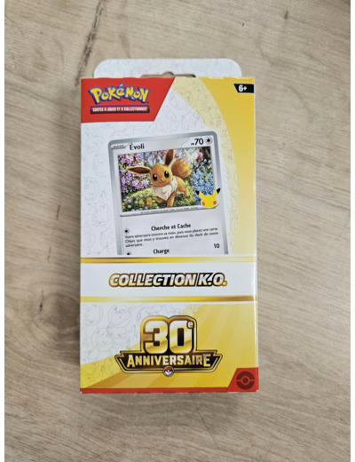 Collection K.O Pokémon 30eme anniversaire - 30 Ans
