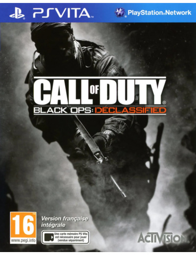 Jeu Sony Psv Call Of Duty Black Ops Declassified
