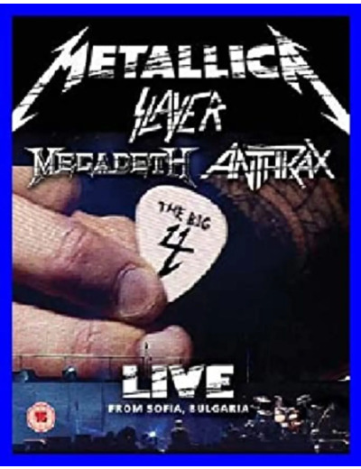 Dvd The Big Four : Live From Sofia, Bulgaria (Coffret de 2 Dvd)