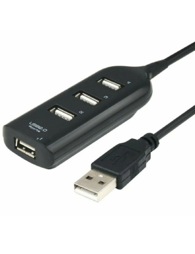 HUB USB 4 ports AT658- noir