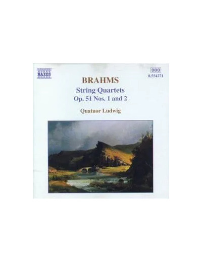 Cd Johannes Brahms - String Quartets Op. 51 Nos. 1 and 2 (1998)