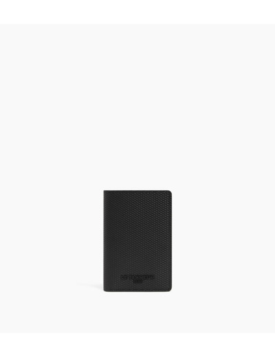 Porte cartes vertical Emile en cuir signature T
