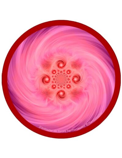 Disque harmonisant Mandala pour s’entourer de forces harmonieuses