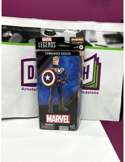 Figurine Marvel Legends Captain Marvel Commander Rogers