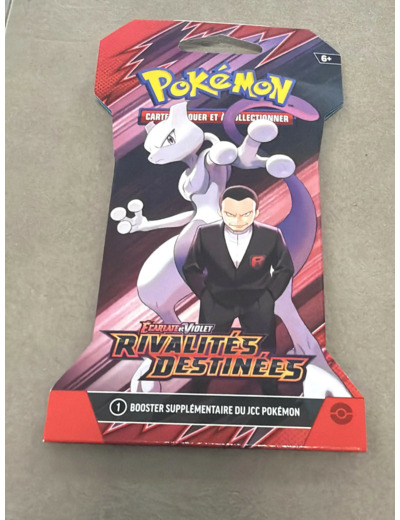 Booster Blister Pokémon Ecarlate et Violet Rivalités Destinées EV10