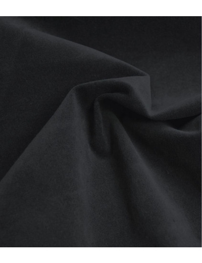 Singulière par Cousette - Tissu Velours Nuit Noire