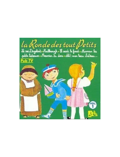 Cd La Ronde des tout Petits Volume1