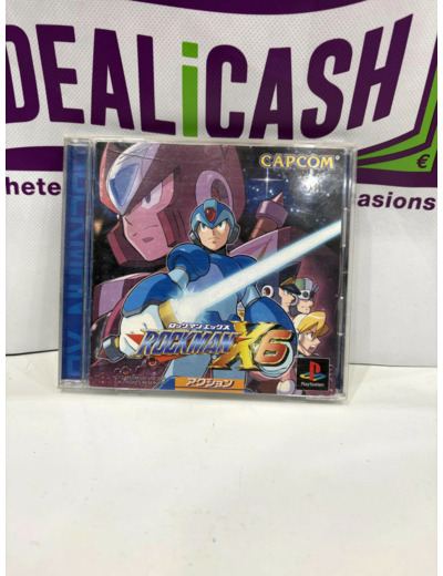 Jeu PS1 Rockman X 6 (Megaman X 6 - Version Jap) PS1