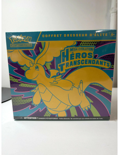 ETB Pokémon Coffret dresseur d'élite Méga-Évolution – Héros Transcendants ME2.5