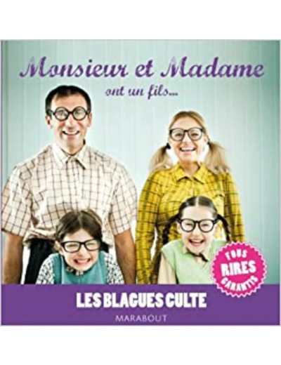 Livre Blagues culte Monsieur et Madame ont un fils