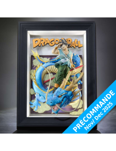 [PRECOMMANDE] DRAGON BALL Z - Cadre 3D Son Goku & Dragon