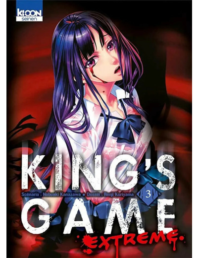 Livre King's Game Extreme Tome 3