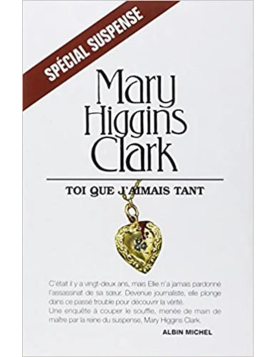 Livre Toi Que J'Aimais Tant