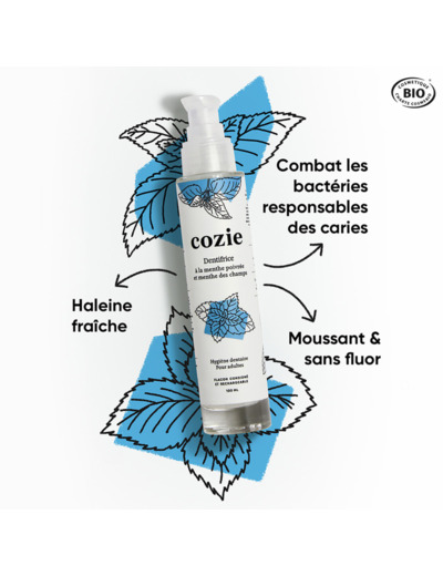 Dentifrice Menthe Cozie