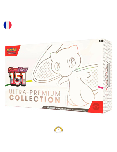 Pokémon Écarlate et Violet EV3.5 - Coffret Ultra Premium Collection Mew 151 (FR)