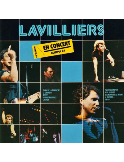 Cd Lavilliers - En Concert Olympia 84 (1987)