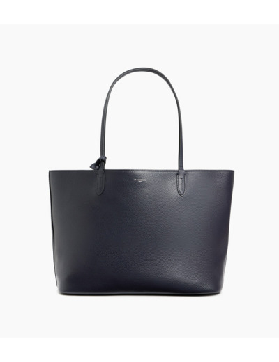 Grand sac cabas Louise en cuir grainé