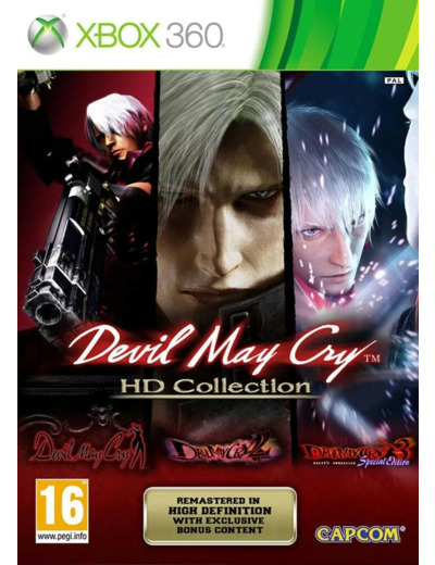 Jeu XBox 360 Devil may cry - collection HD