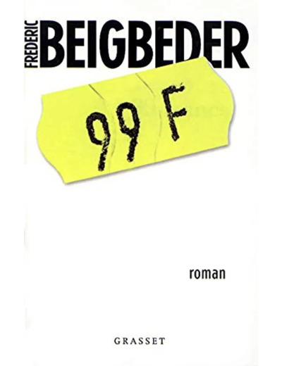 Livre 99 Francs Frédéric Beigbeder