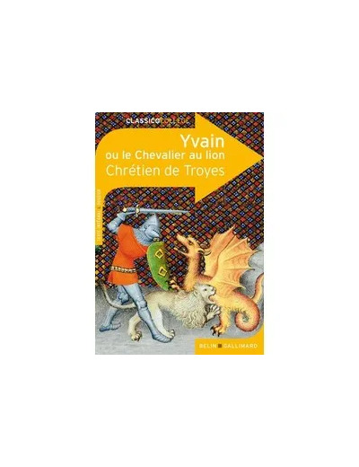 Livre Yvain Ou Le Chevalier Au Lion