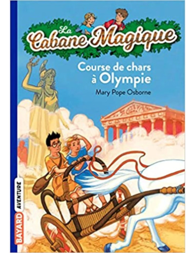 Livre La Cabane Magique, Tome 11 : Course de chars à Olympie