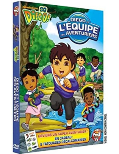 Dvd Go Diego! - Diego et l'équipe des aventuriers