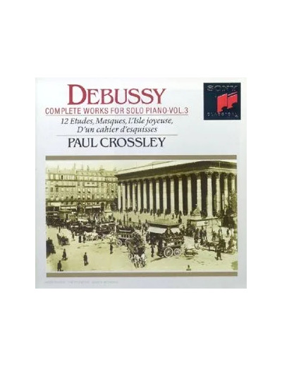 Cd Claude Debussy - Complete Works For Solo Piano - Vol.3 (1993)