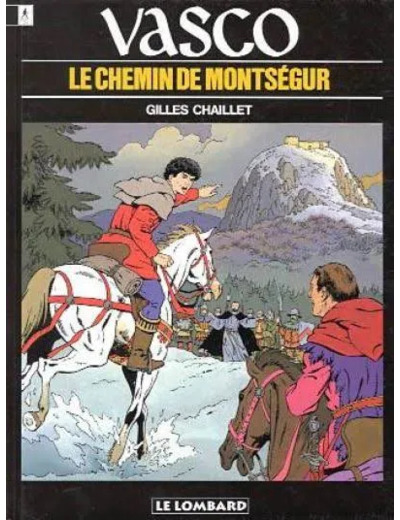 Livre Vasco Tome 8 le Chemin de Montségur