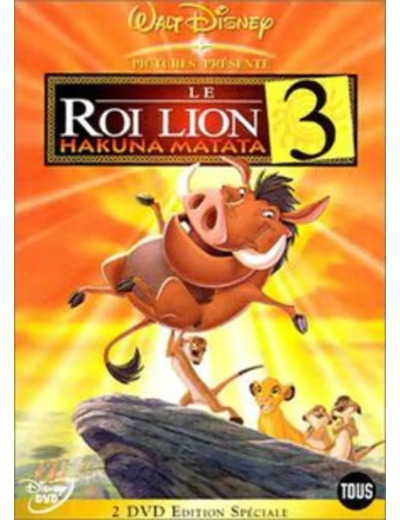 Dvd Le Roi Lion 3, Hakuna Matata - Édition Collector - Edition Belge