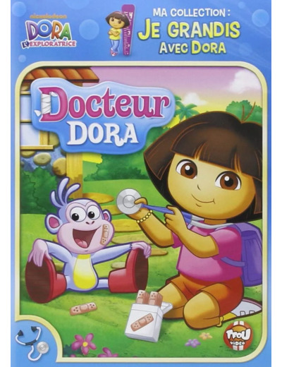 Dvd Dora l'exploratrice - Ma collection : Je grandis avec Dora - Docteur Dora