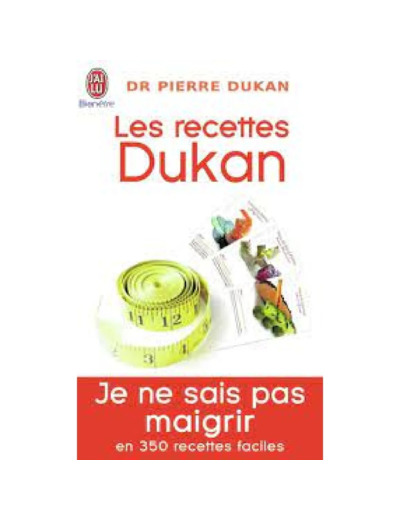 Livre Les recettes Dukan