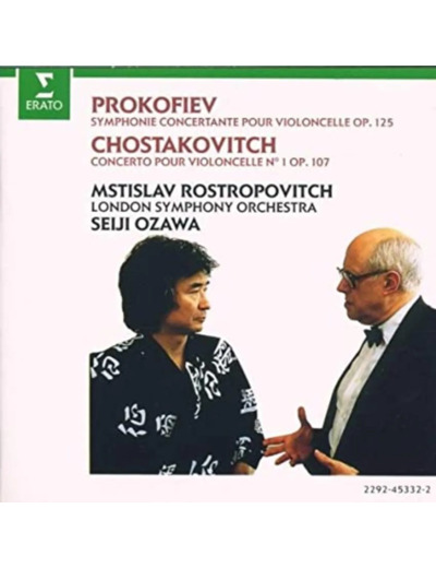 Cd Prokofiev - Symphonie Concertante Pour Violoncelle Op.125 / Concerto Pour Violoncelle No 1 Op.107 (1988)